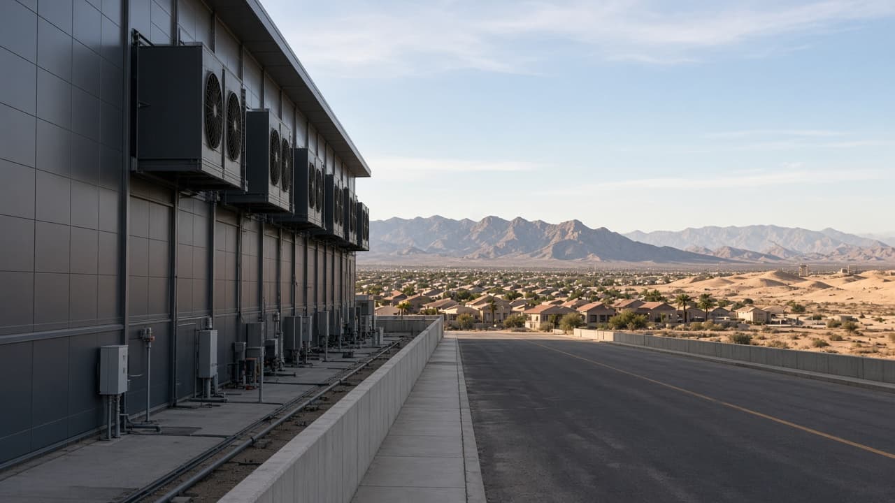 Northwest Las Vegas desert corridor near Providence homes