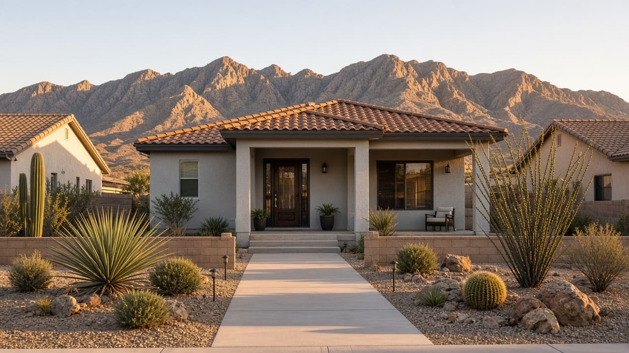 Single-story low-maintenance home in northwest Las Vegas near Providence