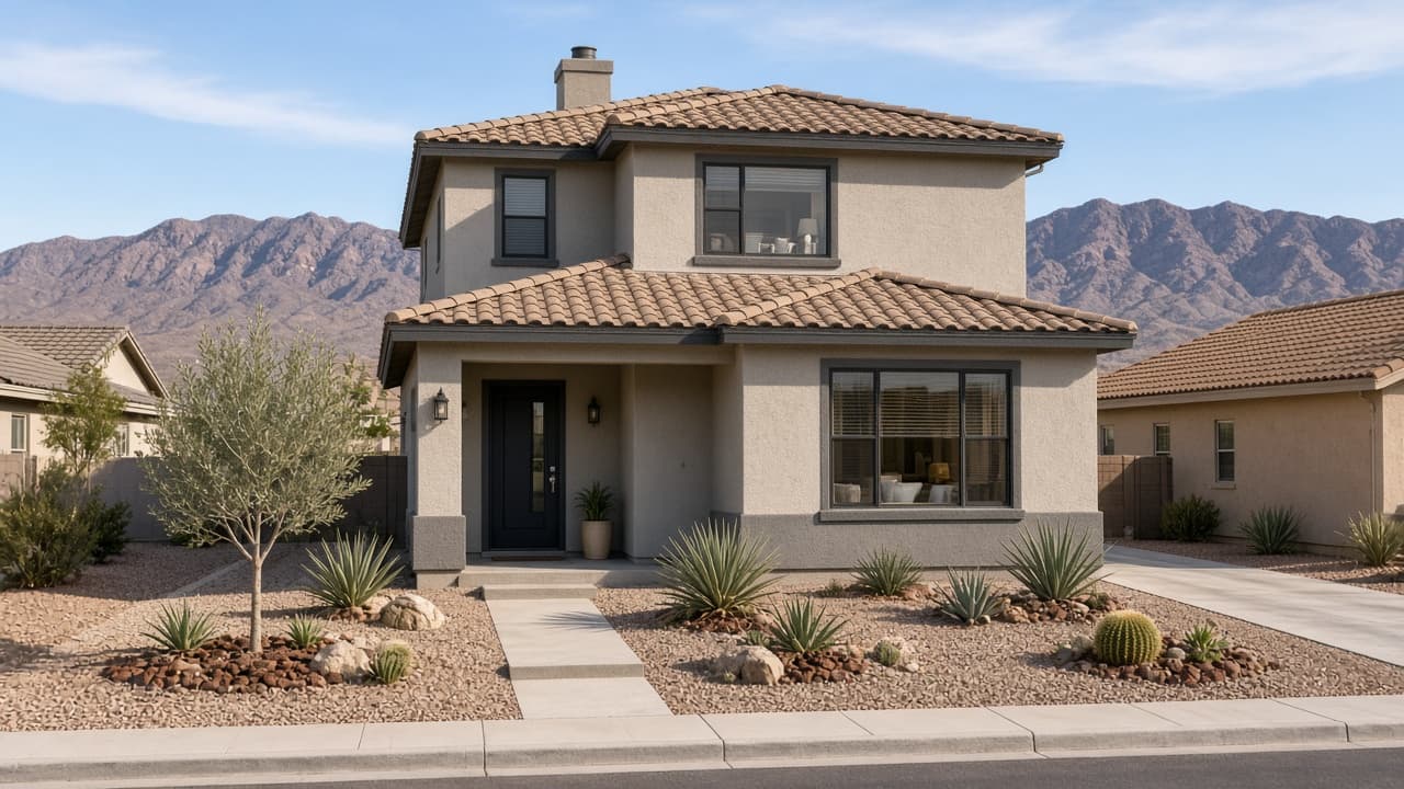 Rental-ready suburban home in North Las Vegas near Providence