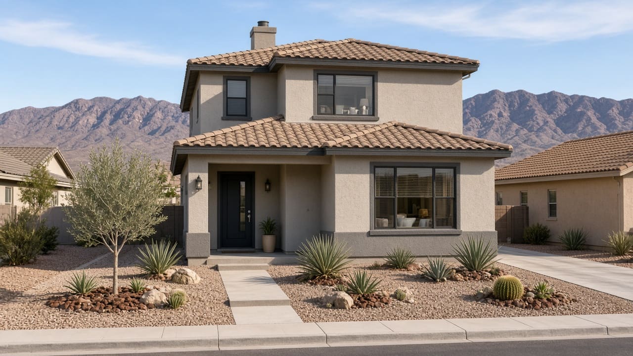 Rental-ready suburban home in North Las Vegas near Providence